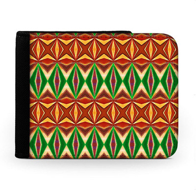 

Snoogg Men Multicolor Canvas Wallet(6 Card Slots), Multi