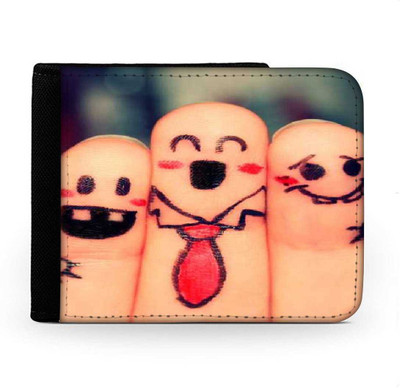 

Snoogg Men Multicolor Canvas Wallet(6 Card Slots), Multi