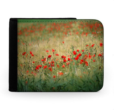 

Snoogg Men Multicolor Canvas Wallet(6 Card Slots), Multi