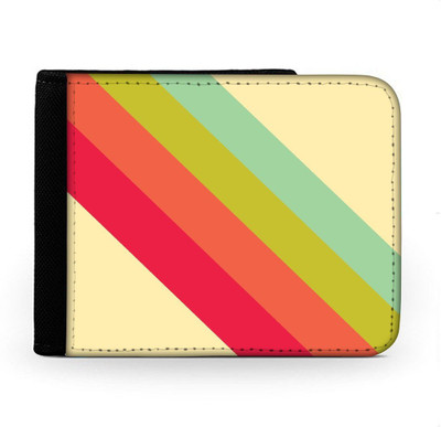 

Snoogg Men Multicolor Canvas Wallet(6 Card Slots), Multi