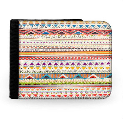 

Snoogg Men Multicolor Canvas Wallet(6 Card Slots), Multi