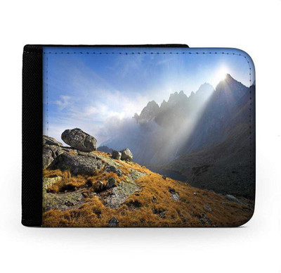 

Snoogg Men Multicolor Canvas Wallet(6 Card Slots), Multi