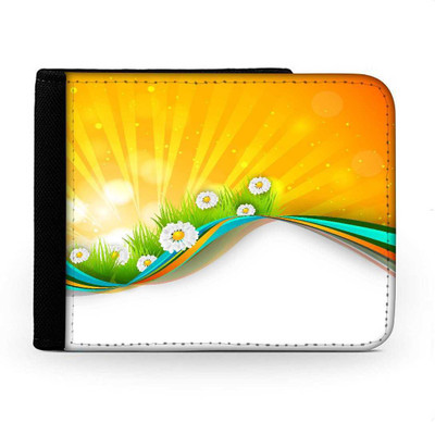 

Snoogg Men Multicolor Canvas Wallet(6 Card Slots), Multi