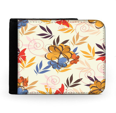 

Snoogg Men Multicolor Canvas Wallet(6 Card Slots), Multi