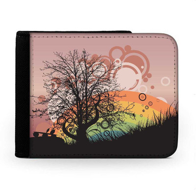 

Snoogg Men Multicolor Canvas Wallet(6 Card Slots), Multi