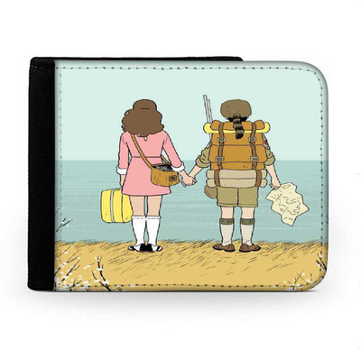 

Snoogg Men Multicolor Canvas Wallet(6 Card Slots), Multi