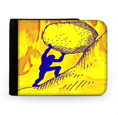 

Snoogg Men Multicolor Canvas Wallet(6 Card Slots), Multi