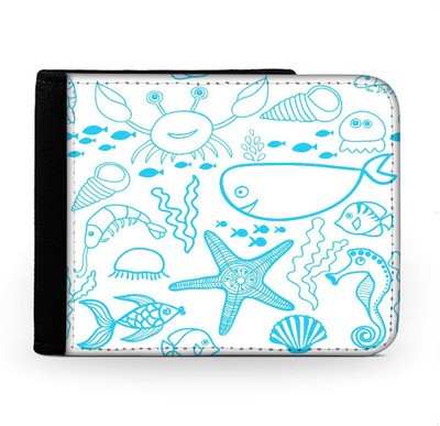

Snoogg Men Multicolor Canvas Wallet(6 Card Slots), Multi