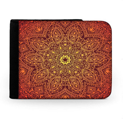 

Snoogg Men Multicolor Canvas Wallet(6 Card Slots), Multi