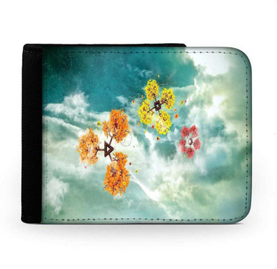 

Snoogg Men Multicolor Canvas Wallet(6 Card Slots), Multi