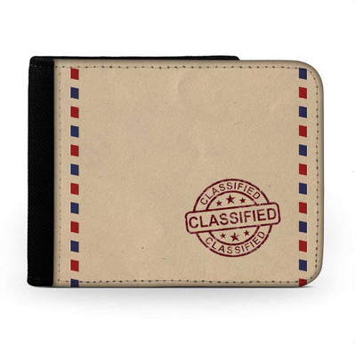 

Snoogg Men Multicolor Canvas Wallet(6 Card Slots), Multi