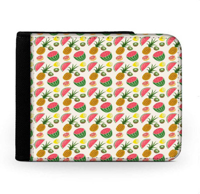 

Snoogg Men Multicolor Canvas Wallet(6 Card Slots), Multi