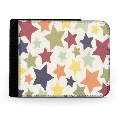 

Snoogg Men Multicolor Canvas Wallet(6 Card Slots), Multi