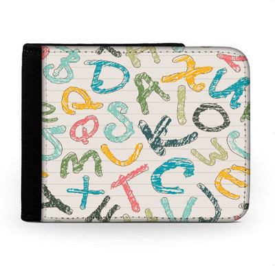

Snoogg Men Multicolor Canvas Wallet(6 Card Slots), Multi