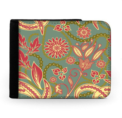 

Snoogg Men Multicolor Canvas Wallet(6 Card Slots), Multi