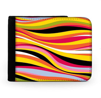 

Snoogg Men Multicolor Canvas Wallet(6 Card Slots), Multi