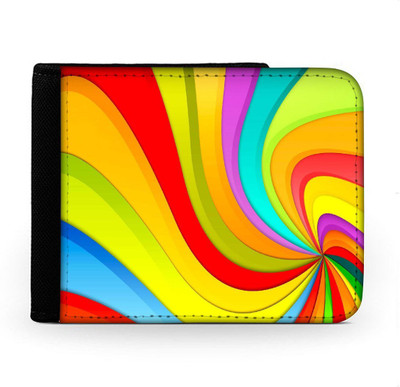 

Snoogg Men Multicolor Canvas Wallet(6 Card Slots), Multi