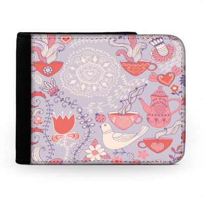 

Snoogg Men Multicolor Canvas Wallet(6 Card Slots), Multi