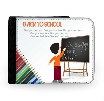 

Snoogg Men Multicolor Canvas Wallet(6 Card Slots), Multi