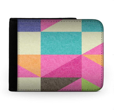 

Snoogg Men Multicolor Canvas Wallet(6 Card Slots), Multi