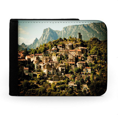

Snoogg Men Multicolor Canvas Wallet(6 Card Slots), Multi