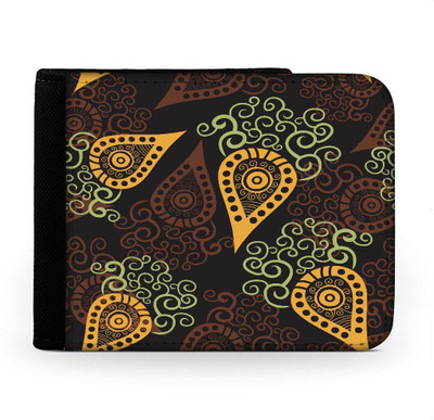 

Snoogg Men Multicolor Canvas Wallet(6 Card Slots), Multi