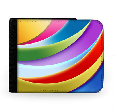 

Snoogg Men Multicolor Canvas Wallet(6 Card Slots), Multi