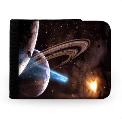 

Snoogg Men Multicolor Canvas Wallet(6 Card Slots), Multi