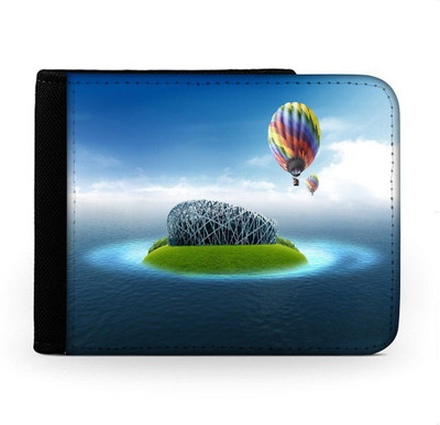 

Snoogg Men Multicolor Canvas Wallet(6 Card Slots), Multi
