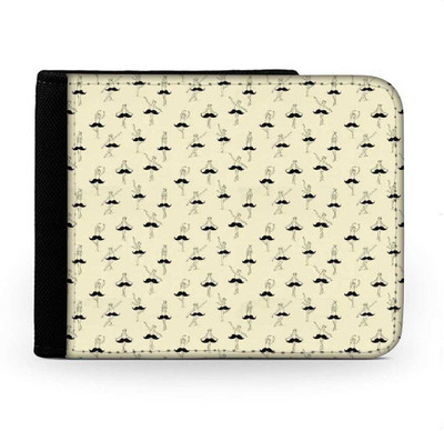 

Snoogg Men Multicolor Canvas Wallet(6 Card Slots), Multi