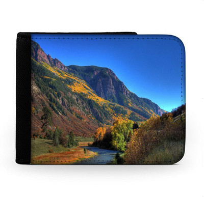 

Snoogg Men Multicolor Canvas Wallet(6 Card Slots), Multi
