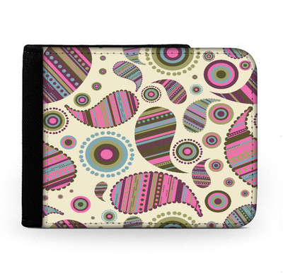 

Snoogg Men Multicolor Canvas Wallet(6 Card Slots), Multi
