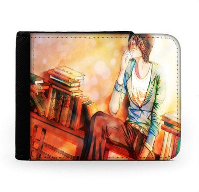 

Snoogg Men Multicolor Canvas Wallet(6 Card Slots), Multi