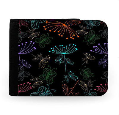 

Snoogg Men Multicolor Canvas Wallet(6 Card Slots), Multi