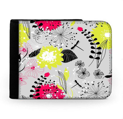 

Snoogg Men Multicolor Canvas Wallet(6 Card Slots), Multi