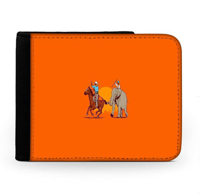 

Snoogg Men Multicolor Canvas Wallet(6 Card Slots), Multi