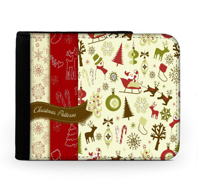

Snoogg Men Multicolor Canvas Wallet(6 Card Slots), Multi