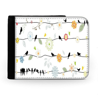

Snoogg Men Multicolor Canvas Wallet(6 Card Slots), Multi