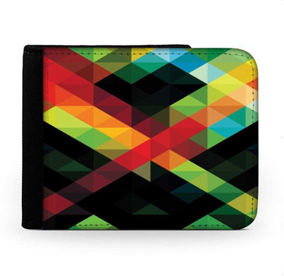 

Snoogg Men Multicolor Canvas Wallet(6 Card Slots), Multi