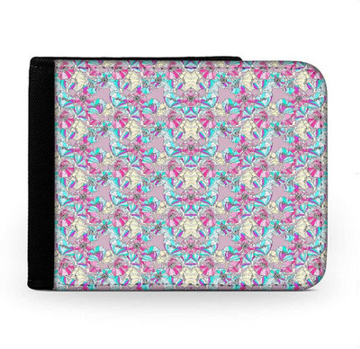 

Snoogg Men Multicolor Canvas Wallet(6 Card Slots), Multi
