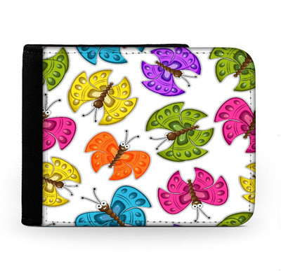 

Snoogg Men Multicolor Canvas Wallet(6 Card Slots), Multi