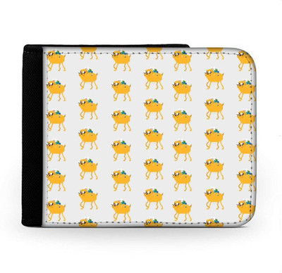 

Snoogg Men Multicolor Canvas Wallet(6 Card Slots), Multi