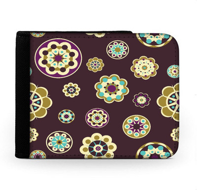 

Snoogg Men Multicolor Canvas Wallet(6 Card Slots), Multi