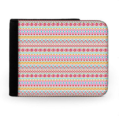 

Snoogg Men Multicolor Canvas Wallet(6 Card Slots), Multi