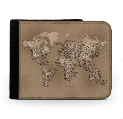 

Snoogg Men Multicolor Canvas Wallet(6 Card Slots), Multi