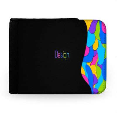 

Snoogg Men Multicolor Canvas Wallet(6 Card Slots), Multi