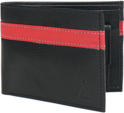 

Holboro Men Black Genuine Leather Wallet(3 Card Slots)