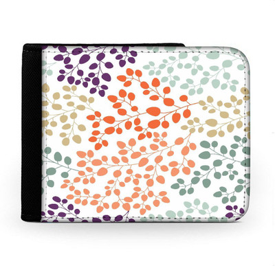 

Snoogg Men Multicolor Canvas Wallet(6 Card Slots), Multi