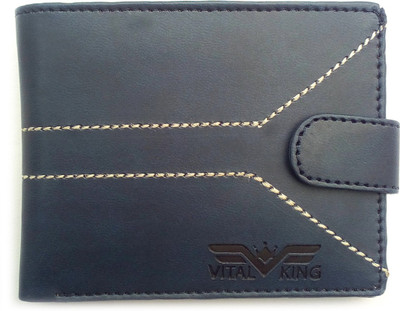 

Vital King Boys Blue Artificial Leather Wallet(5 Card Slots)