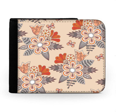 

Snoogg Men Multicolor Canvas Wallet(6 Card Slots), Multi